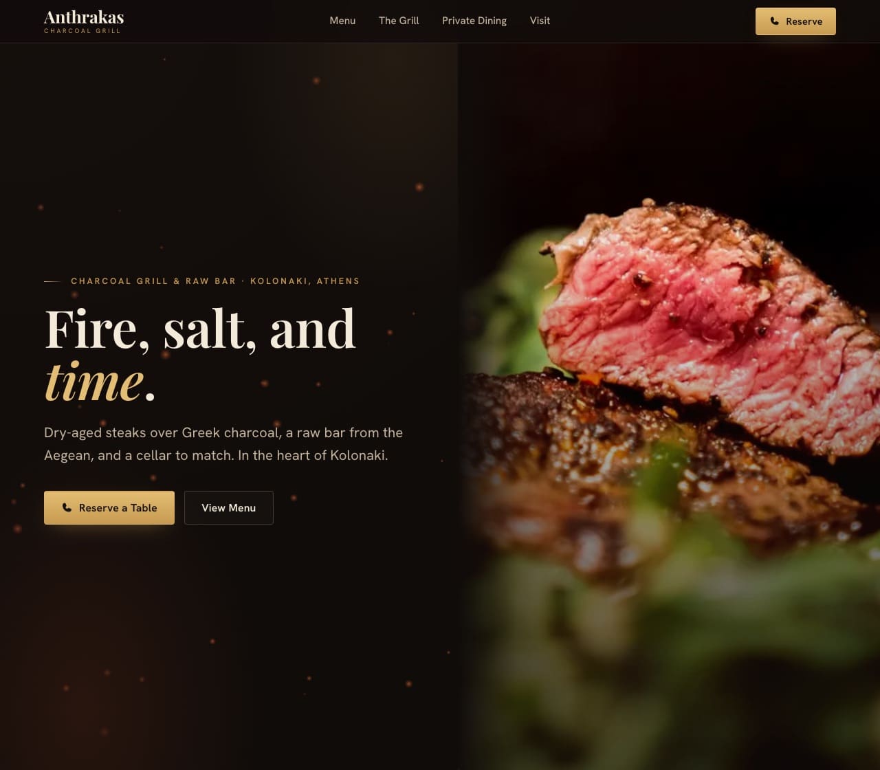 Anthrakas website preview