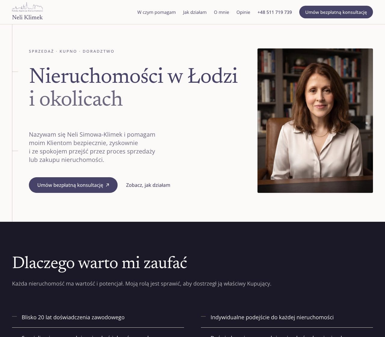 Polska Agencja Nieruchomości website preview