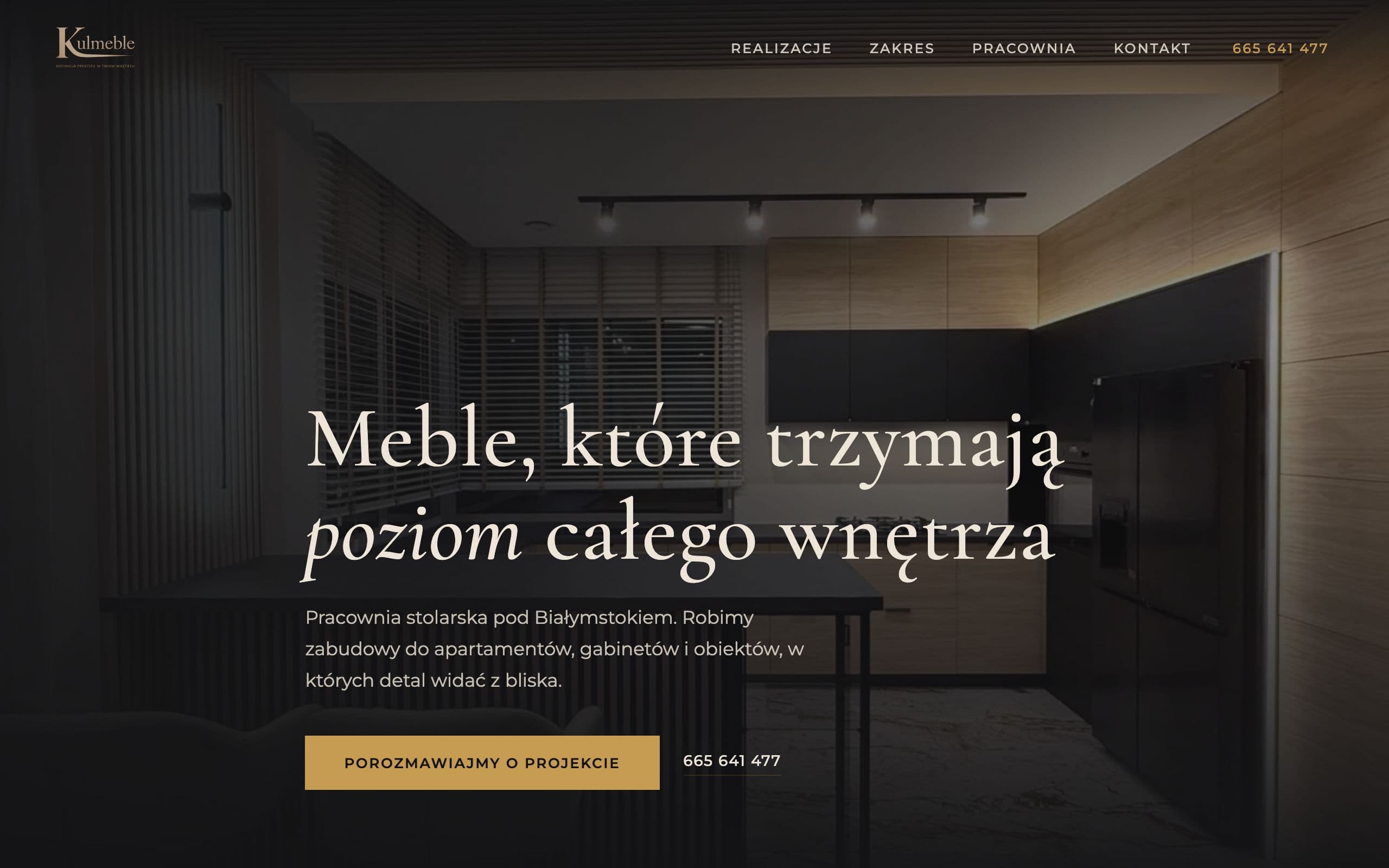 Kulmeble homepage
